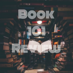 The Book 101 Review podcast logo, which has multiple stacks of leaning books in the background and the text in the foreground